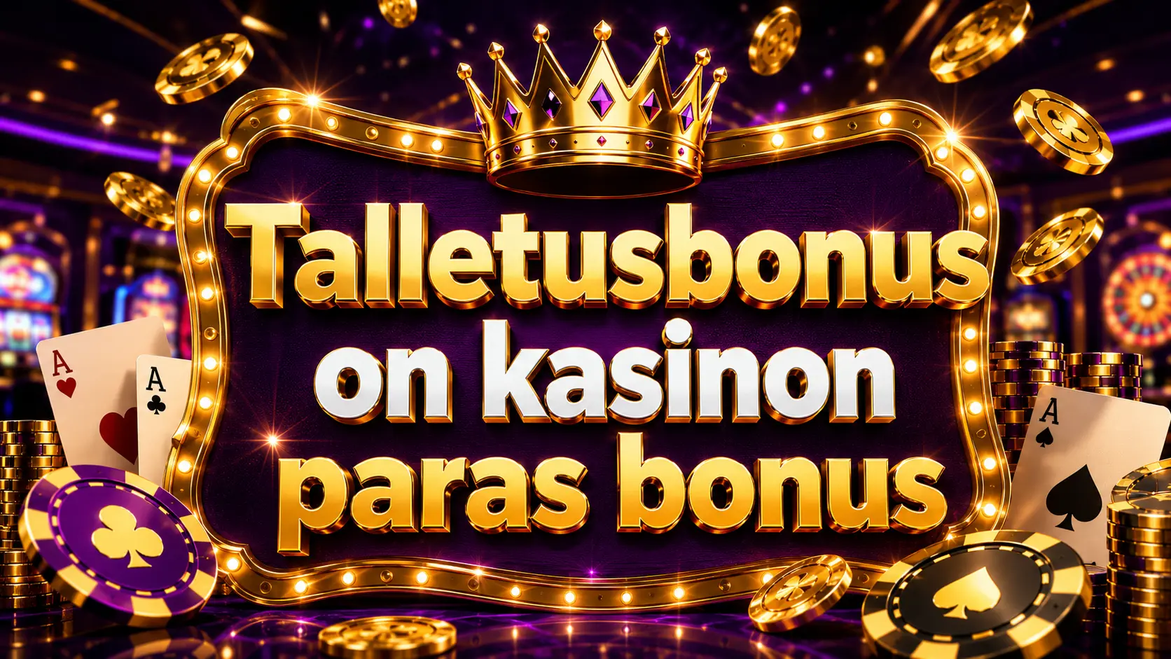 Talletusbonus on kasinon paras bonus